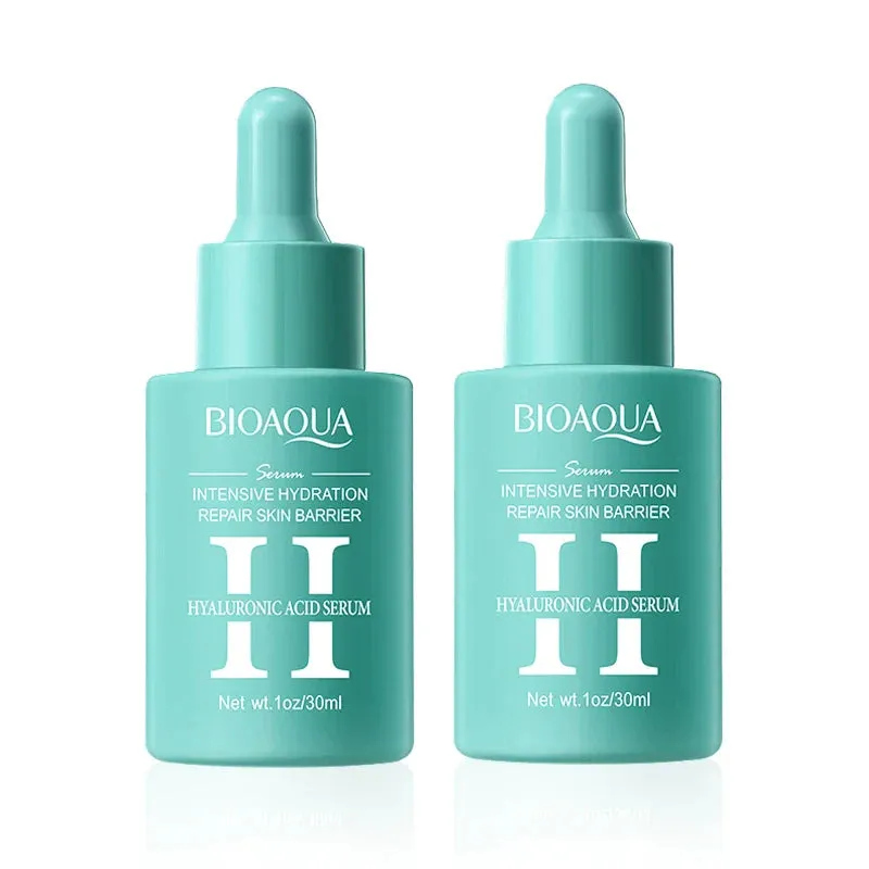 2 Piece Vitamin C Retinol Hyaluronic Acid Serum Set For Face Moisturizing & Firming