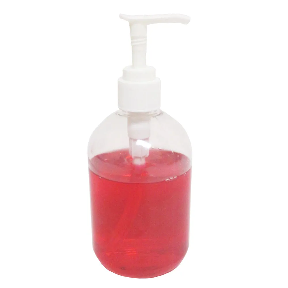 24 Pc Liquid Soap Dispenser Pump Lotion Refillable Empty Bottle Plastic Jar 12oz