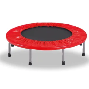 36" Mini Trampoline | Jogger Rebounder | Home Gym Fitness | Red