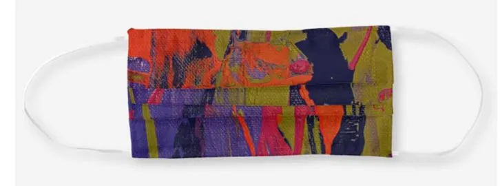 Face Mask Coverlet 56