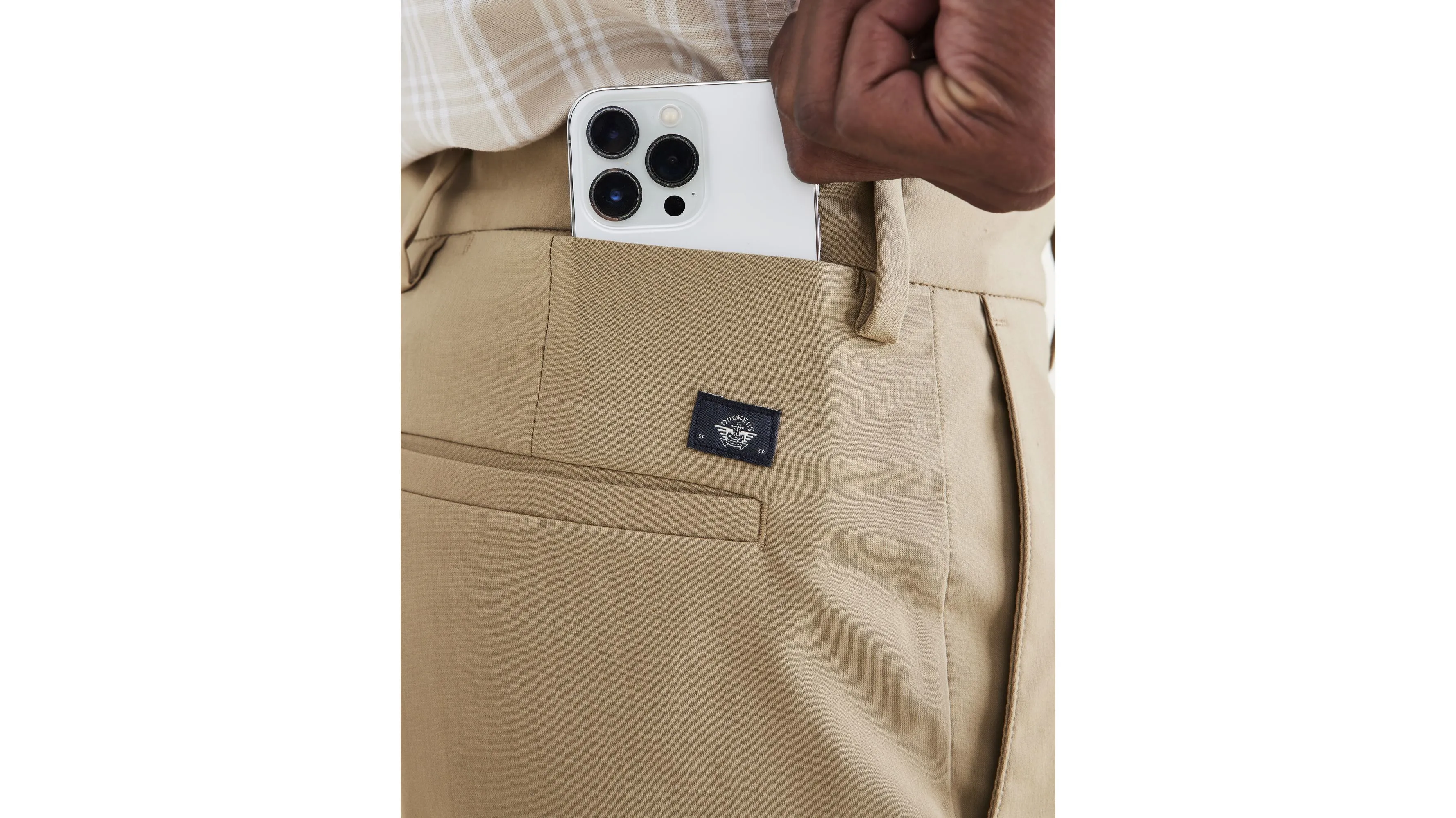 Signature Go Khakis, Straight Fit (Big and Tall)
