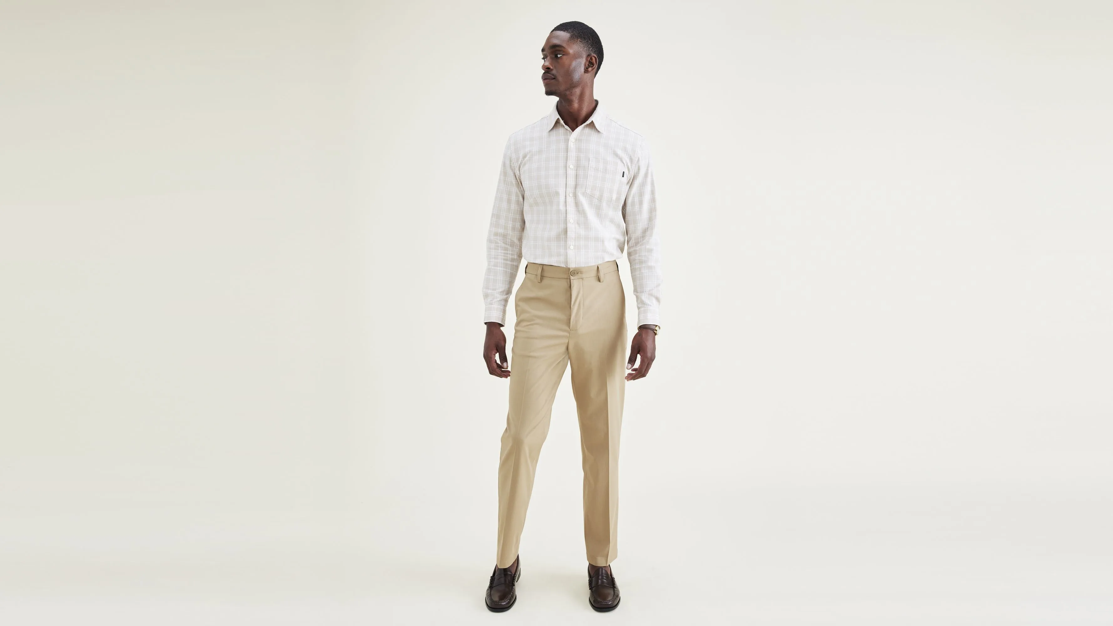 Signature Go Khakis, Straight Fit (Big and Tall)